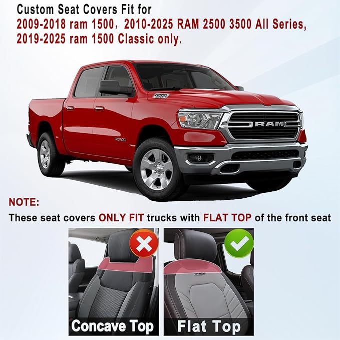 Seat Covers for Multiple Vehicles — Front Seat — Black / Blue