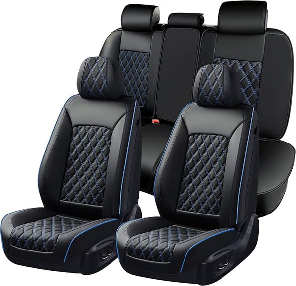 Universal Seat Covers โ Full Set โ Blue / Black