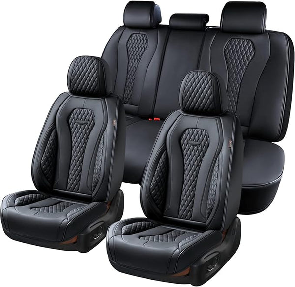 Universal Seat Covers โ Full Set โ Black