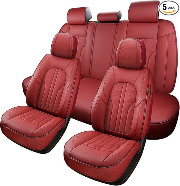 Car Seat Covers โ Full Set โ Red