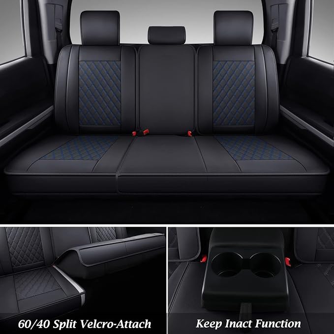 Seat Covers for Toyota Tundra — Full Set — Blue