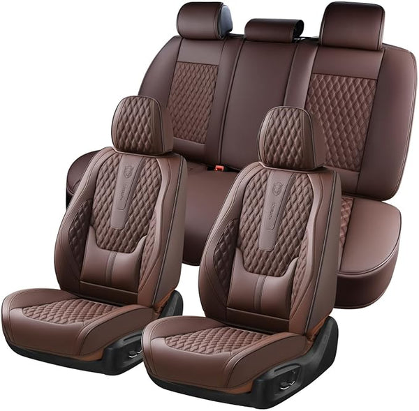 Universal Seat Covers โ Full Set โ Coffee