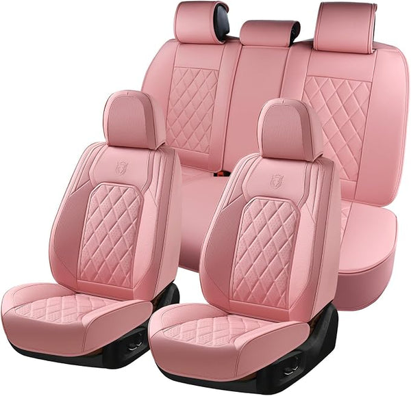 Universal Seat Covers โ Full Set โ Pink