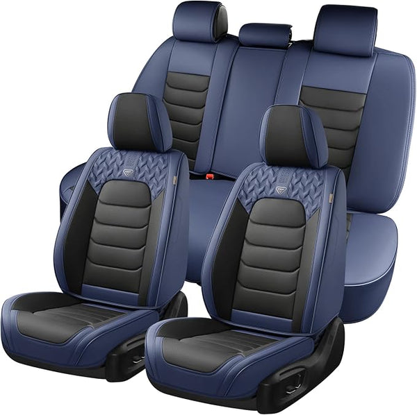 Car Seat Covers โ Full Set โ Blue / Black