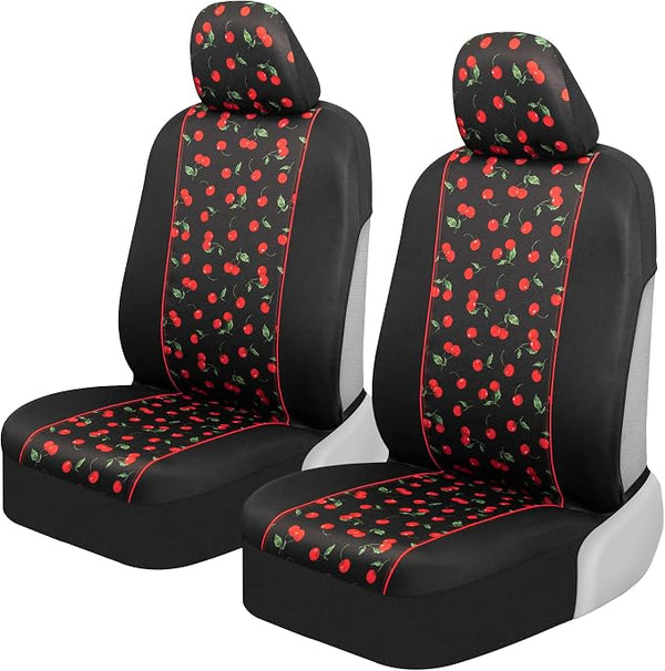 Car Seat Covers โ Front Seat โ Red