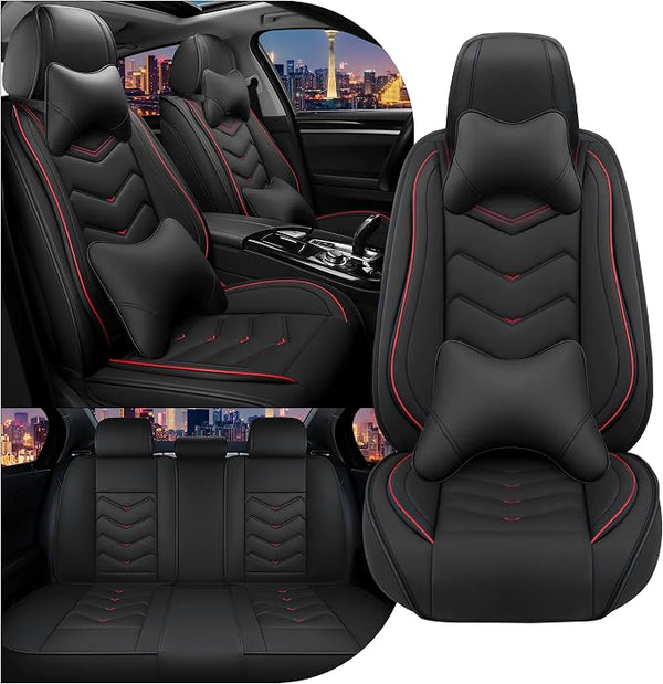 Seat Covers for Honda Civic โ Full Set โ Black