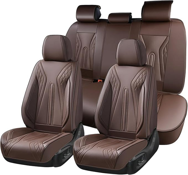 Universal Seat Covers โ Full Set โ Coffee