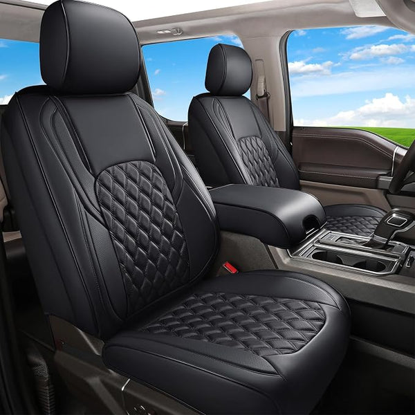 Seat Covers for Multiple Vehicles โ Front Seat โ Black