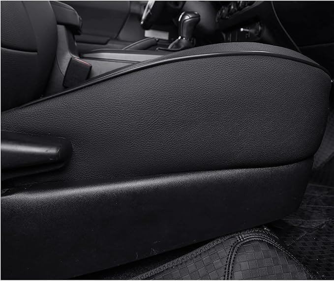 Faux Leather Seat Covers for Toyota Tacoma — Rear Seat — Black
