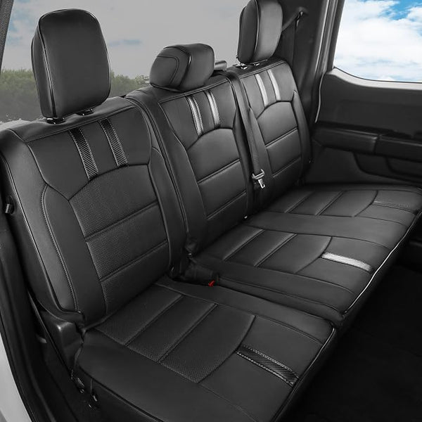 Seat Covers for Ford F-150 โ Rear Seat โ Black