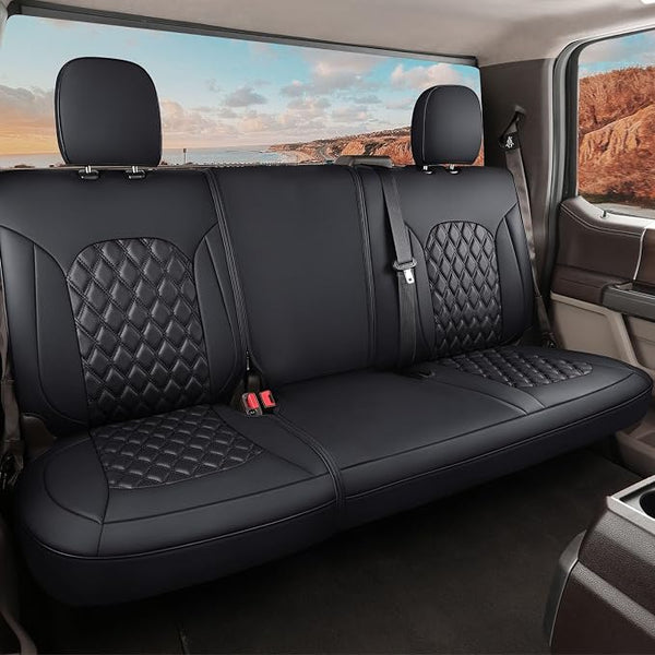Seat Covers for Chevrolet Silverado / GMC Sierra โ Rear Seat โ Black