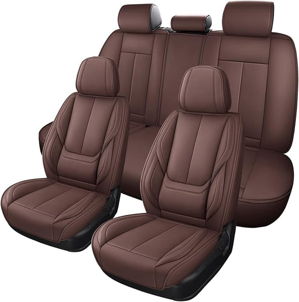 Universal Seat Covers โ Full Set โ Brown