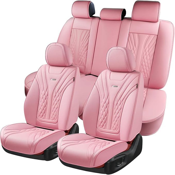 Universal Seat Covers โ Full Set โ Pink