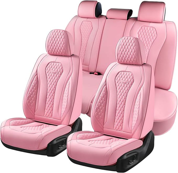 Universal Seat Covers โ Full Set โ Pink