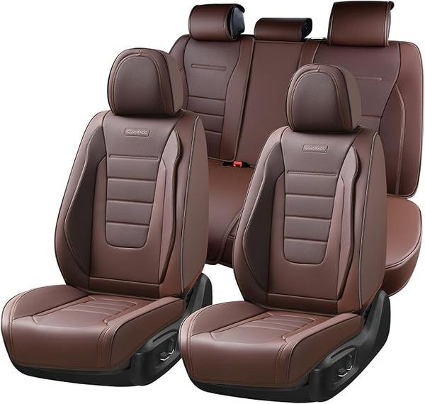 Universal Seat Covers โ Full Set โ Brown