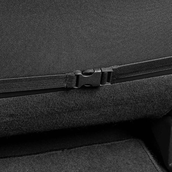 Faux Leather Car Seat Covers — Front Seat — Black
