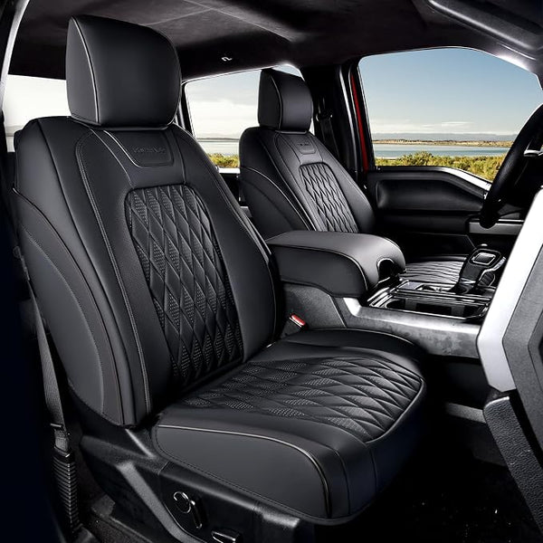 Seat Covers for Multiple Vehicles โ Front Seat โ Black