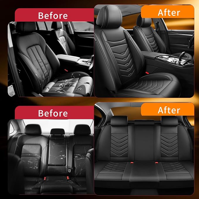 Seat Covers for Honda CR-V — Full Set — Black
