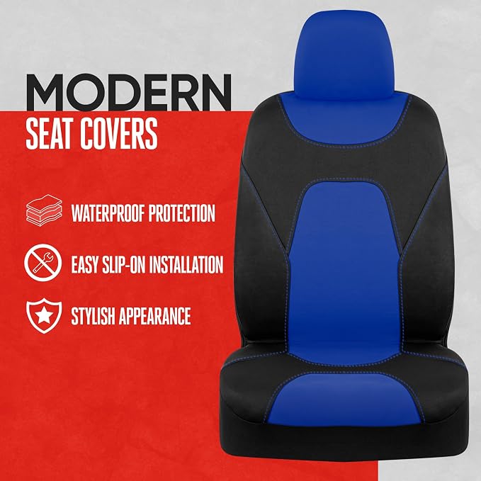 Pet Car Seat Protector — Front Seat — Blue