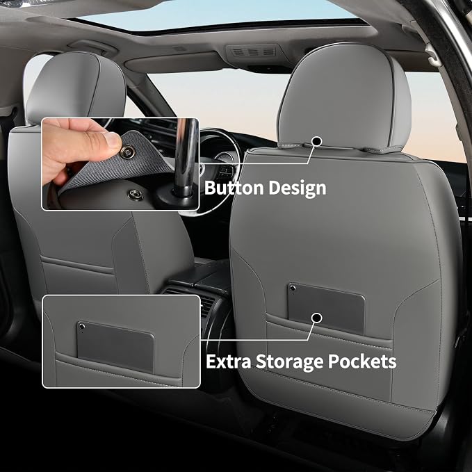 Universal Seat Covers — Black