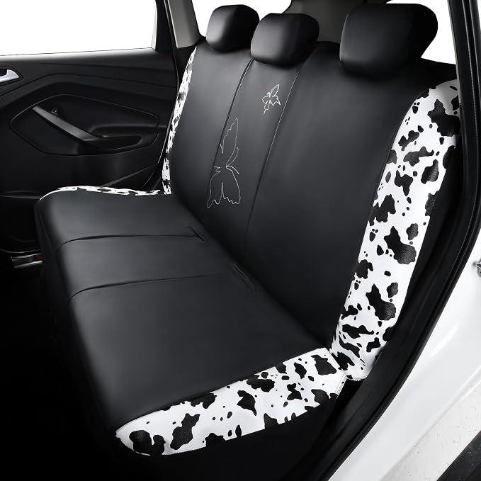 Universal Faux Leather Seat Covers — Full Set