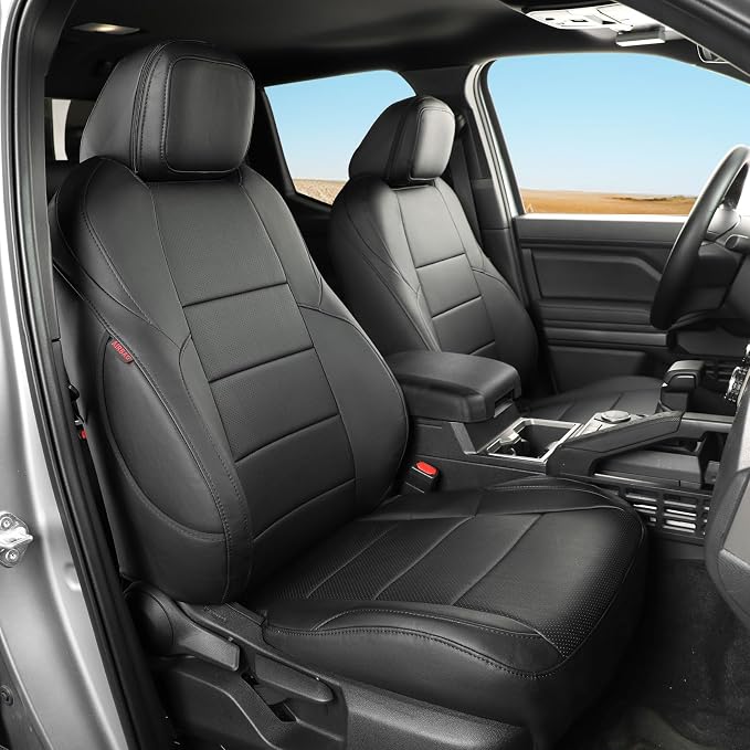 Seat Covers for Toyota Tacoma — Front Seat — Black