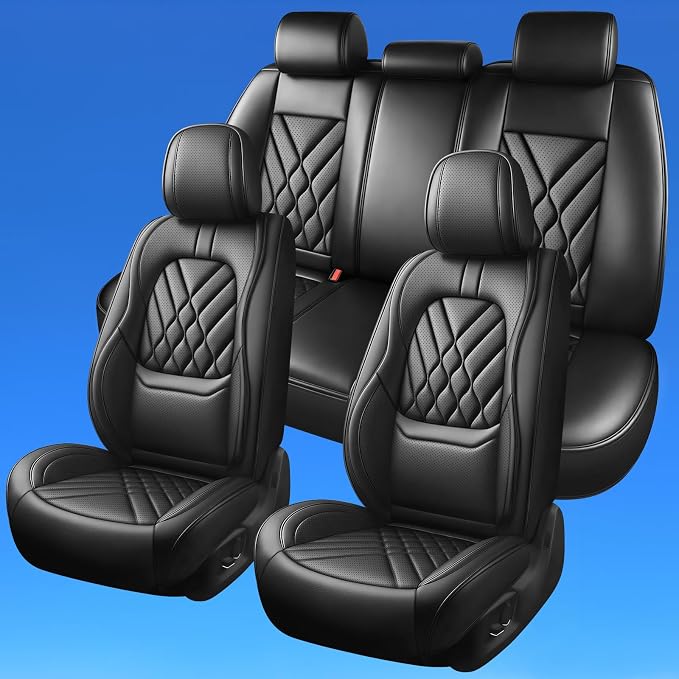 Seat Covers for Nissan Altima — Full Set — Black