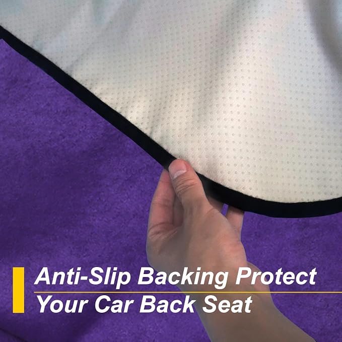 Pet Car Seat Protector — Purple