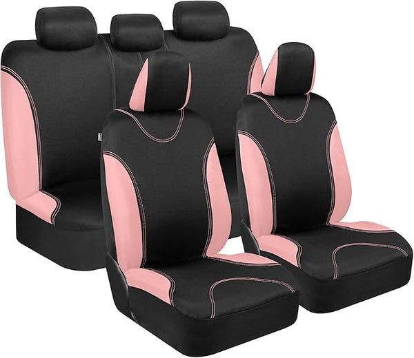 Car Seat Covers โ Full Set โ Pink