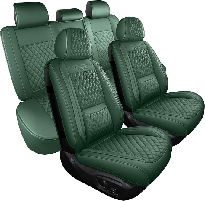 Universal Seat Covers — Full Set — Green
