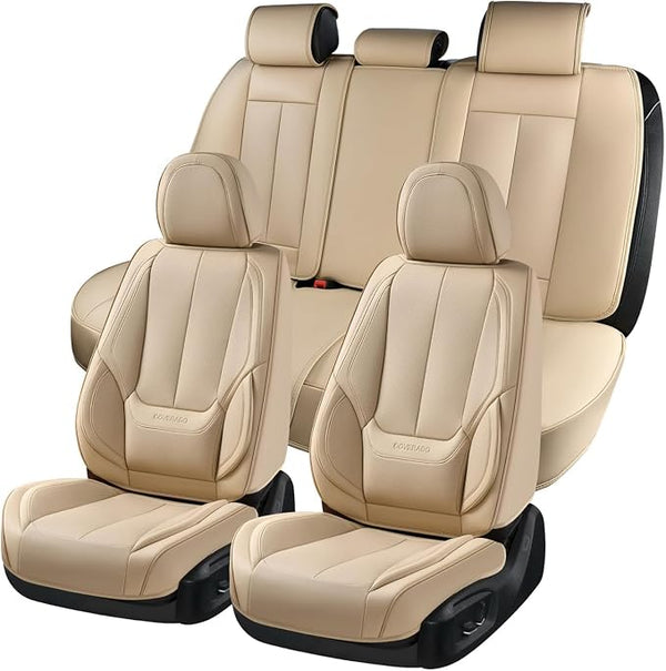 Universal Seat Covers โ Full Set โ Beige