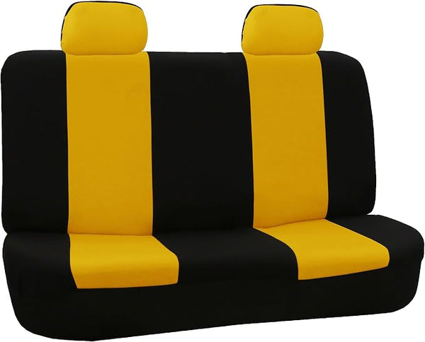 Pet Car Seat Protector โ Rear Seat โ Yellow