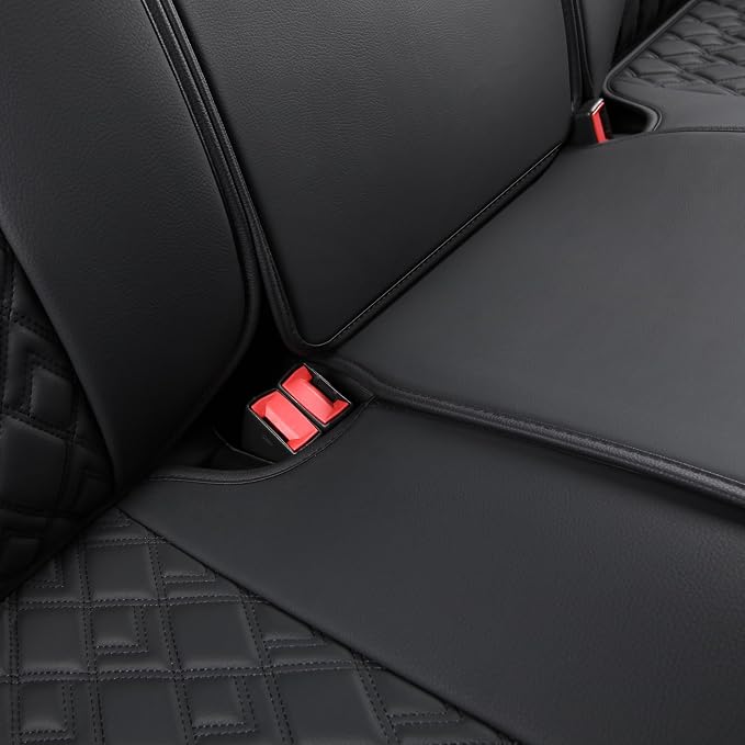 Seat Covers for Chevrolet Silverado / GMC Sierra — Full Set — Black / Gray