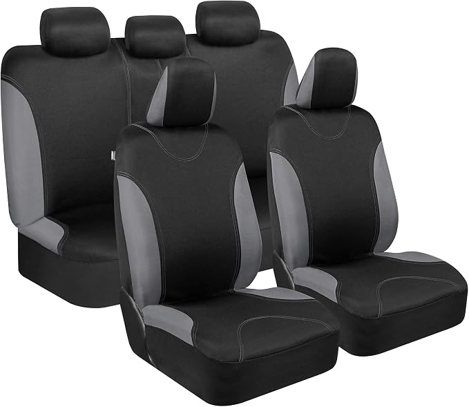 Car Seat Covers — Full Set — Gray