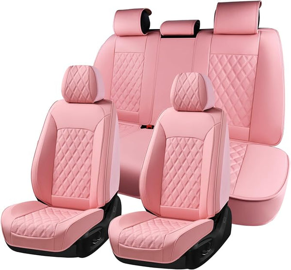 Universal Seat Covers โ Full Set โ Pink