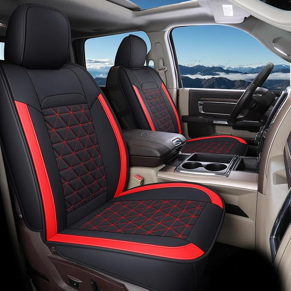 Seat Covers for Multiple Vehicles โ Full Set โ Red