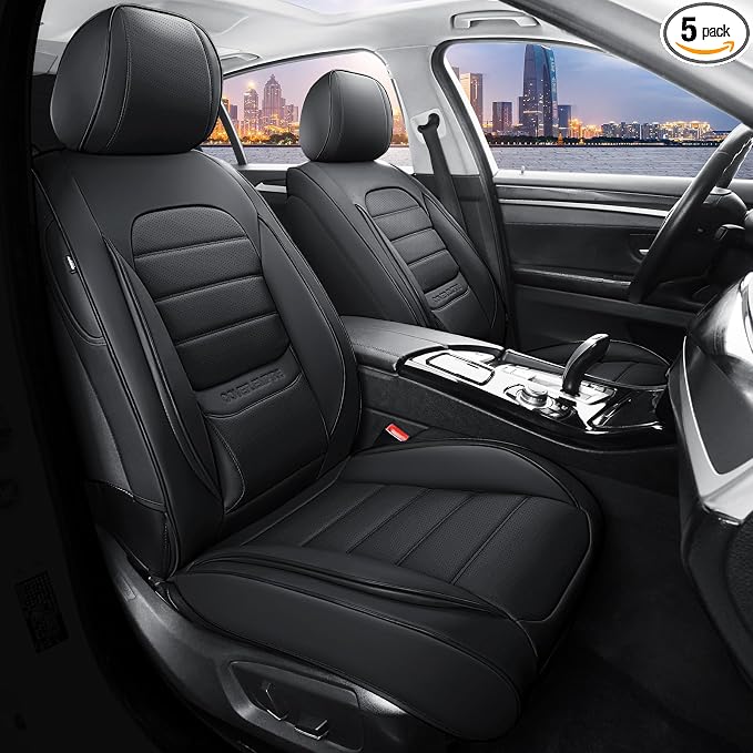 Universal Seat Covers — Full Set — Black