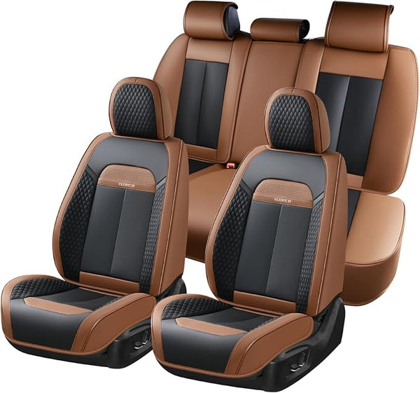 Universal Seat Covers โ Full Set โ Coffee