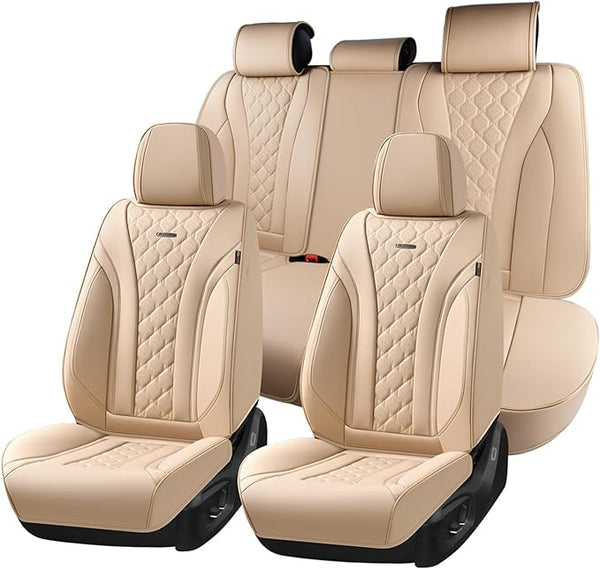Universal Seat Covers โ Full Set โ Beige