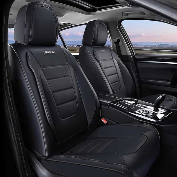 Universal Seat Covers โ Front Seat โ Black