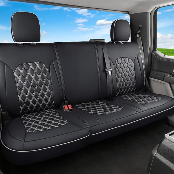 Seat Covers for Multiple Vehicles โ Black / White