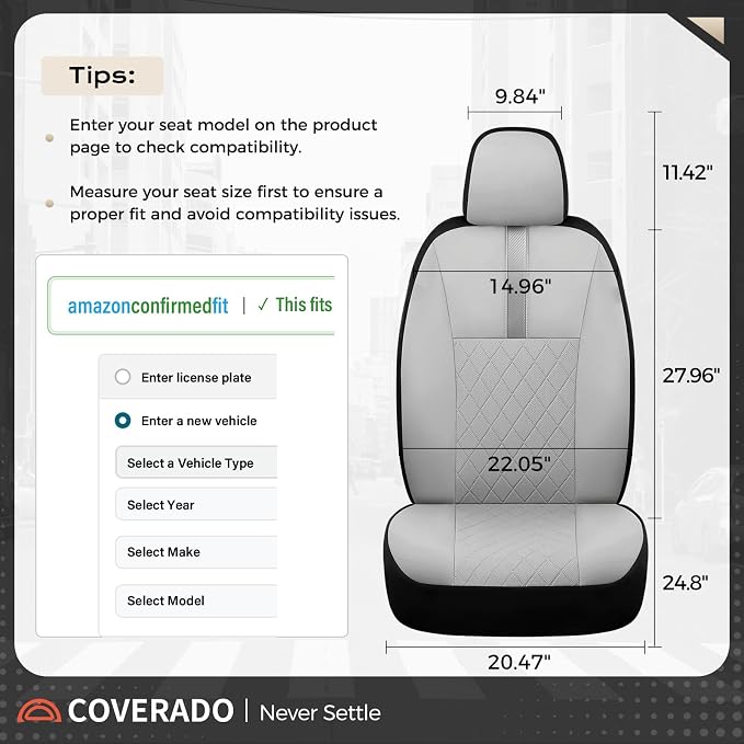 Universal Seat Covers — Full Set