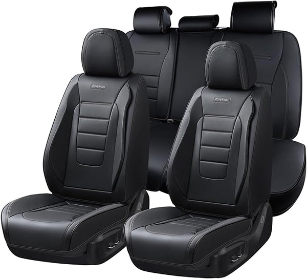 Universal Seat Covers โ Full Set โ Black