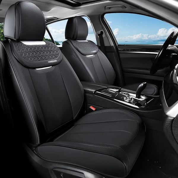 Universal Seat Covers โ Front Seat โ Black