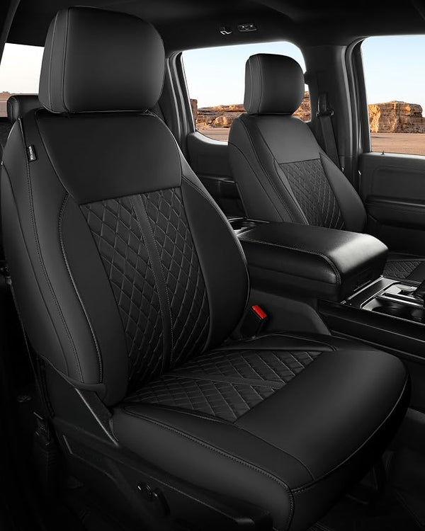 Seat Covers for Multiple Vehicles โ Full Set โ Black