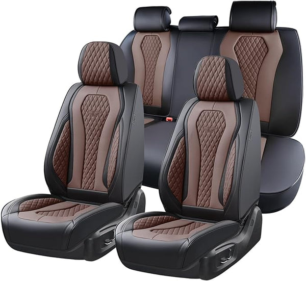 Universal Seat Covers โ Full Set โ Coffee