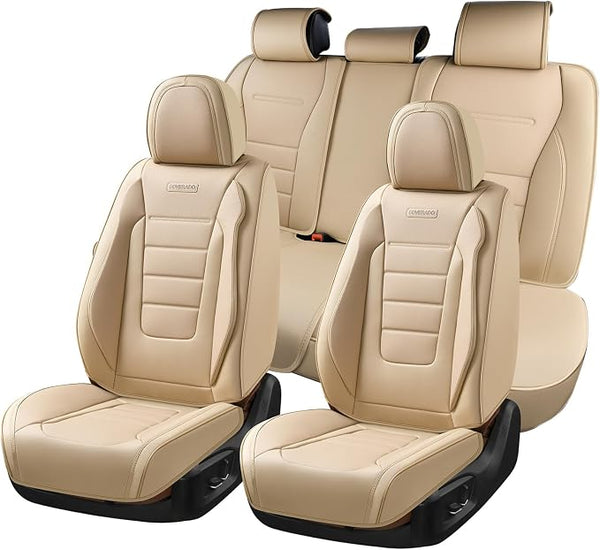 Universal Seat Covers โ Full Set โ Beige