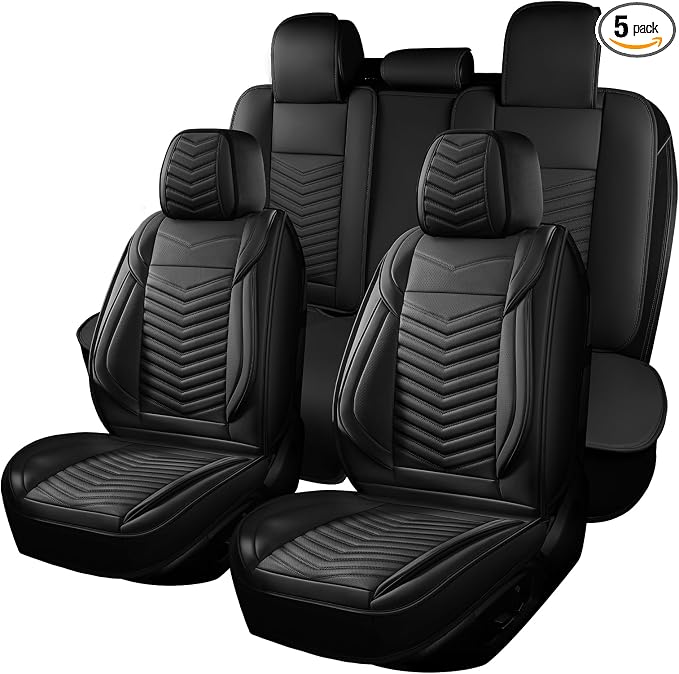 Universal Seat Covers — Full Set — Black
