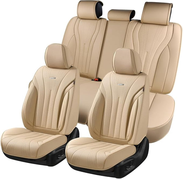 Universal Seat Covers โ Full Set โ Beige