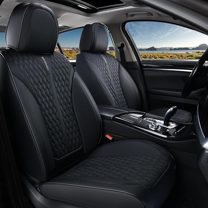 Universal Seat Covers — Full Set — Black